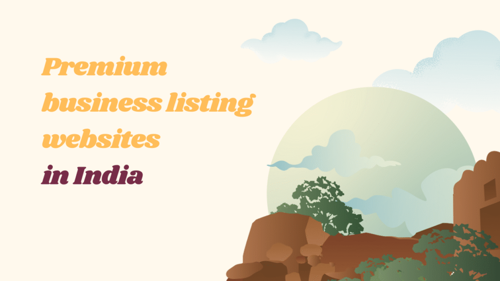 Premium business listing websites in India